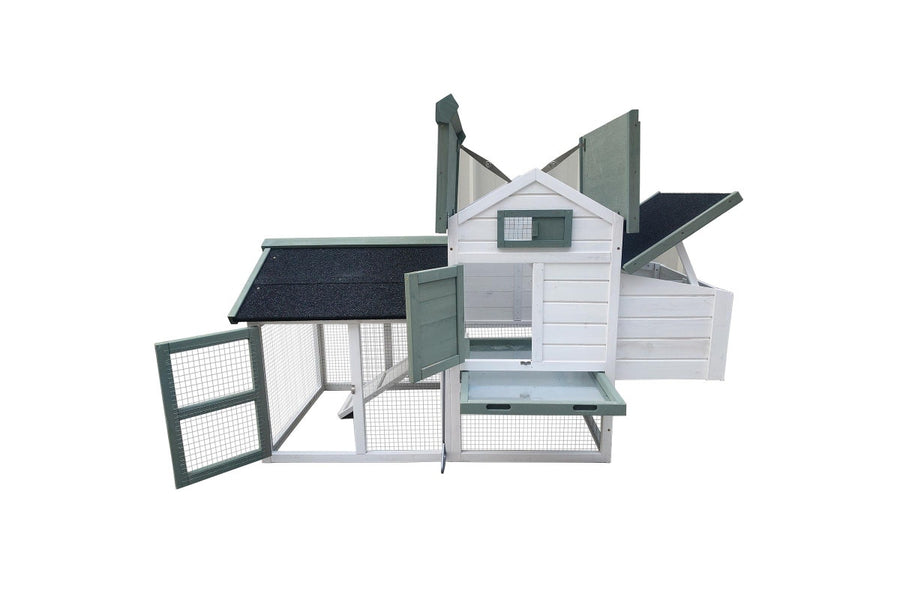 Medium Chicken Coop Rabbit Hutch Guinea Pig Cage Ferret House