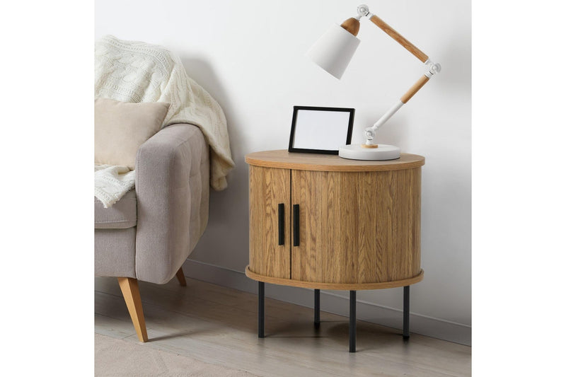 Oikiture Bedside Table Side End Tables