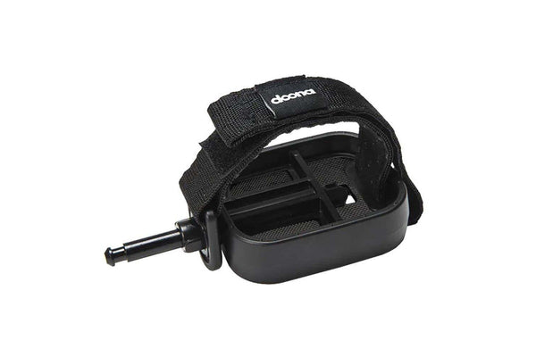 2pc Doona Liki Toddler Child Trike Portable Pedal Strap Non-Slip Black