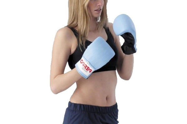 Carta Sport Womens/Ladies Boxing Mitts (Sky Blue/Black) (XS)