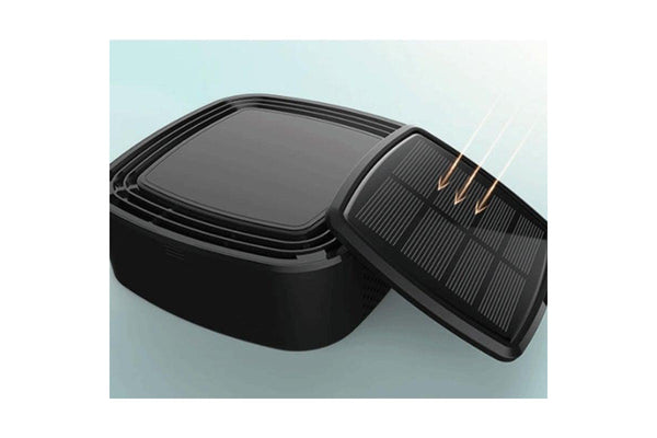 Car Air Purifier Solar Negative Ion Freshener Multi Layer Filter To Remove Formaldehyde Odor Air Purifiers