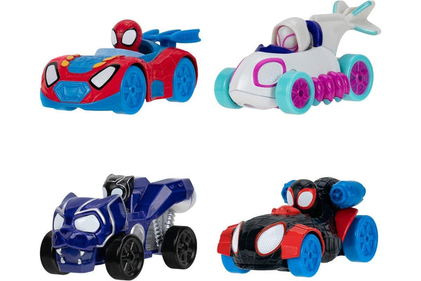 Marvel's Spidey: Amazing Metals Die-Cast Vehicles - 4-Pack