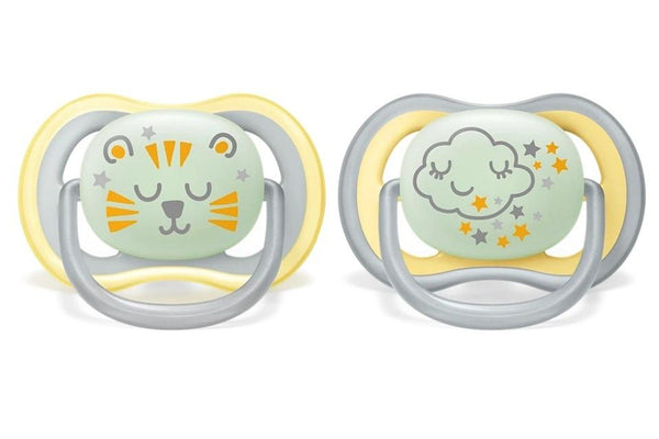 Avent: Ultra Air Soother - Night 18m+ (2 Pack)