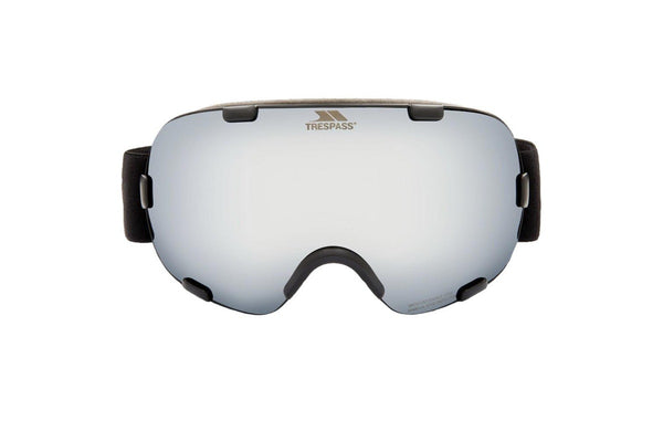 Trespass Bond Mirrored Dual Lens Ski Goggles (Matt Black Frame) (One Size)