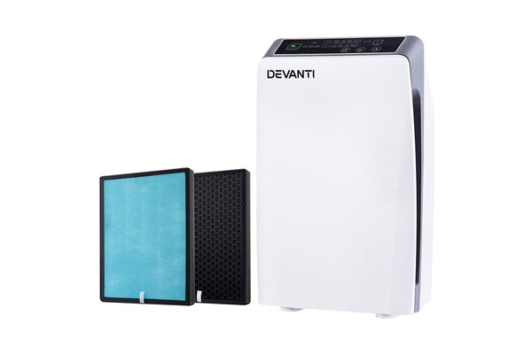 Devanti Air Purifier 4 Stage HEPA w/Replacement Filter