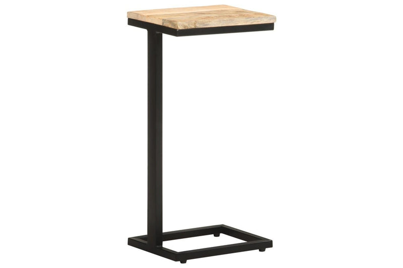 Side Tables 2 pcs 31.5x24.5x64.5 cm Rough Mango Wood vidaXL