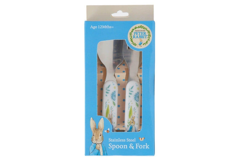 Beatrix Potter: Classic Peter Rabbit - 2 Piece Cutlery Set