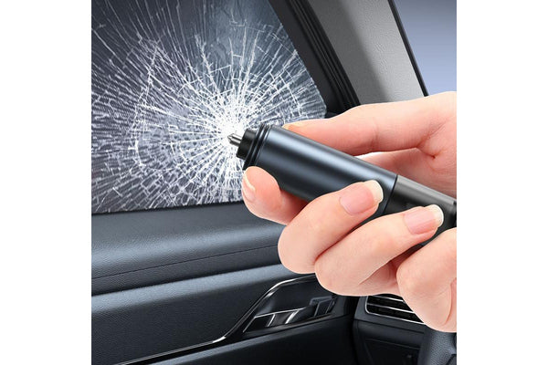 2-In-1 Car Window Breaker And Seat Belt Cutter