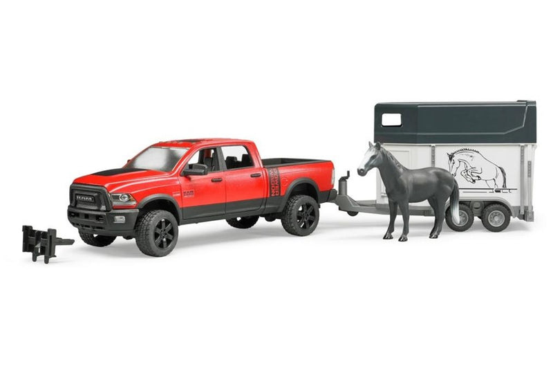 Bruder: RAM Power Wagon - with Horse Float