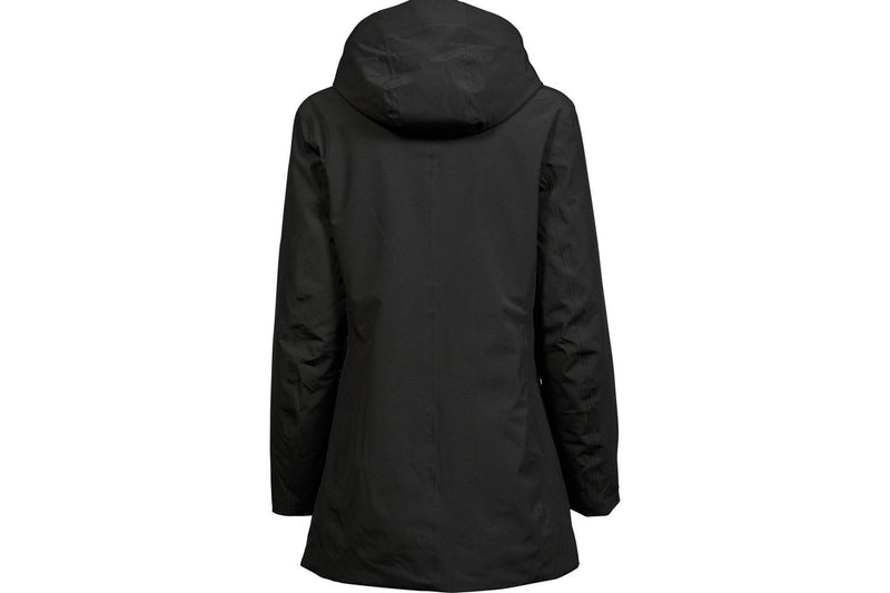 Tee Jays Womens/Ladies All Weather Parka (Black) (3XL)