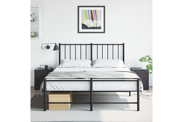 Bedside Cabinets 2pcs Black 34.5x39x44 cm Steel vidaXL