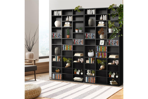 Oikiture Bookcase (Black)