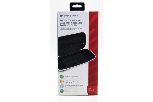 Nintendo Switch OLED Nylon Carry Case (Black & White)