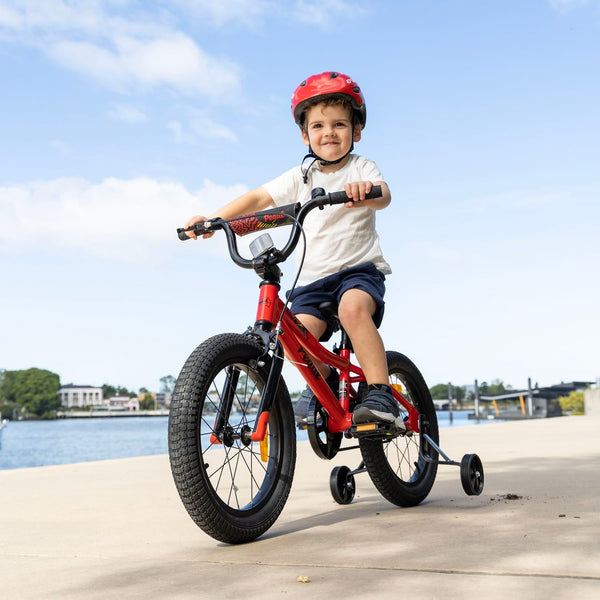 Pedal Hoot 16'' Alloy Kids Bike Red/Black