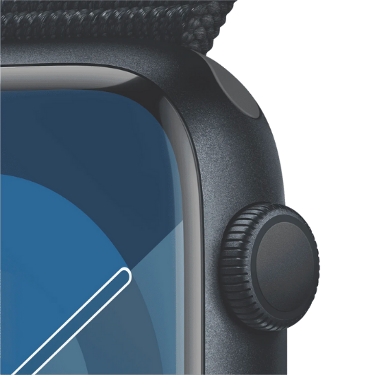 Apple Watch Series 9 GPS 45mm Midnight Aluminium Case with Midnight Sport Loop