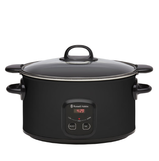 Russell Hobbs 6 Litre Searing Slow Cooker Matte Black