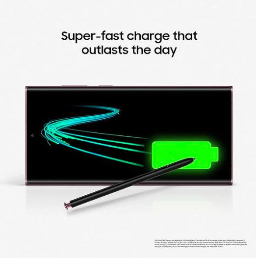 Samsung Galaxy S22 Ultra Smartphone 256GB, Phantom White - Layaway AU