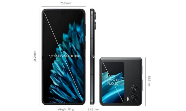 OPPO Find N2 Flip - Astral Black