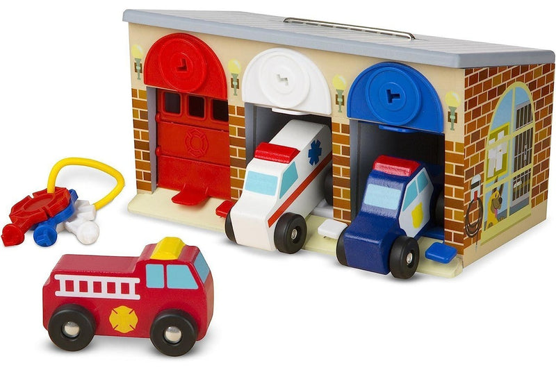 Melissa & Doug: Lock & Roll - Rescue Garage