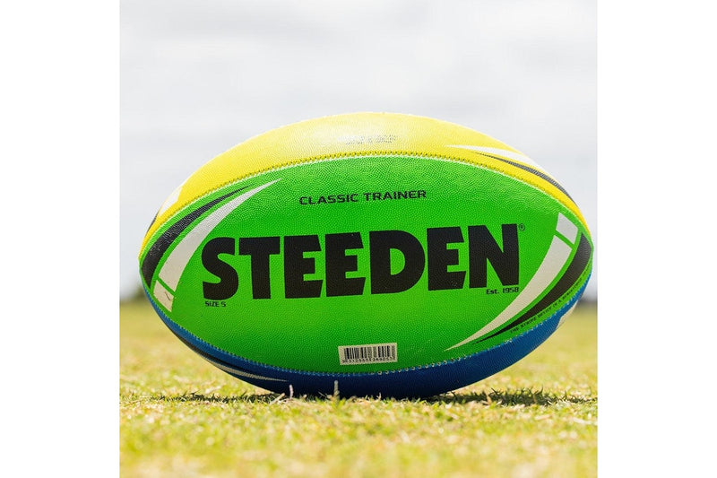Steeden Classic Trainer Rugby League Ball - Multi - 6 inch