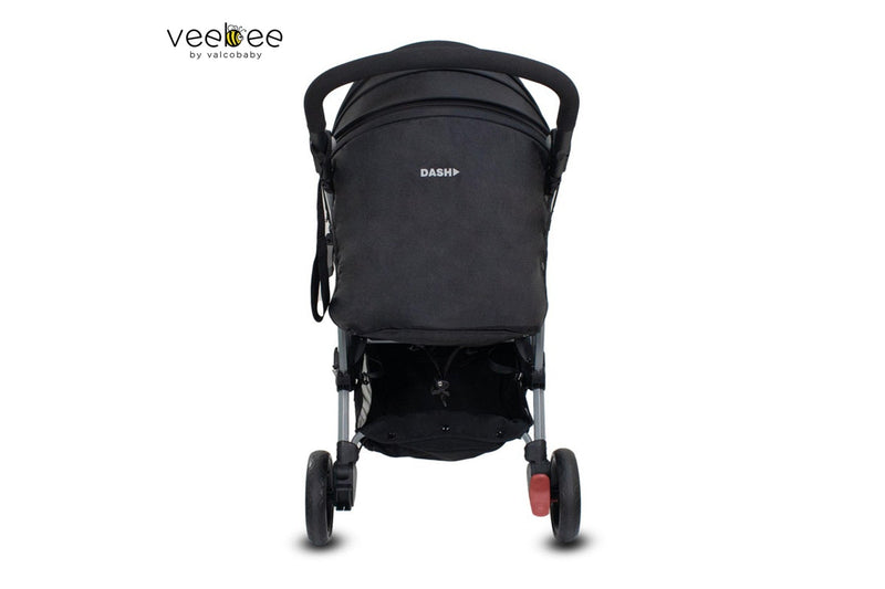 Veebee Dash Stroller with Snack Tray - Moon Shadow