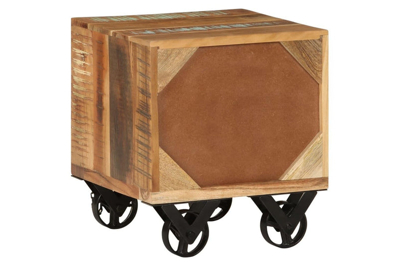 Side Table 40x40x45 cm Solid Reclaimed Wood vidaXL