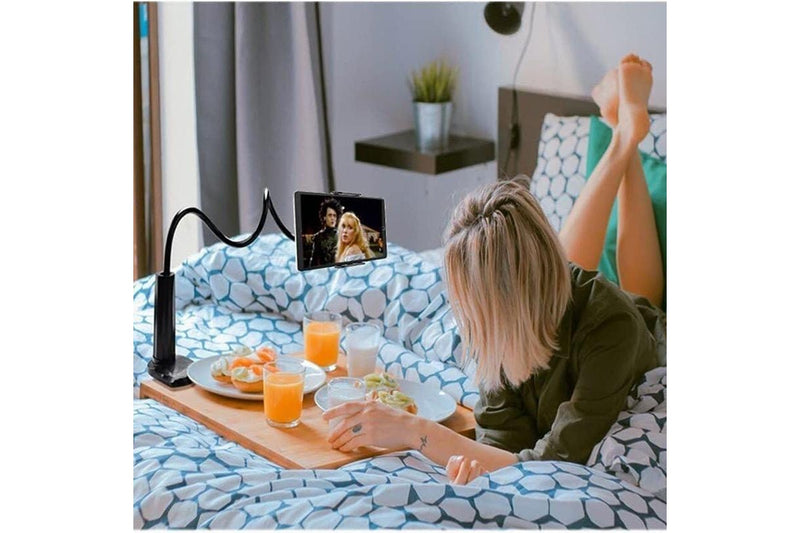 Flexible Gooseneck Phone Holder - Black