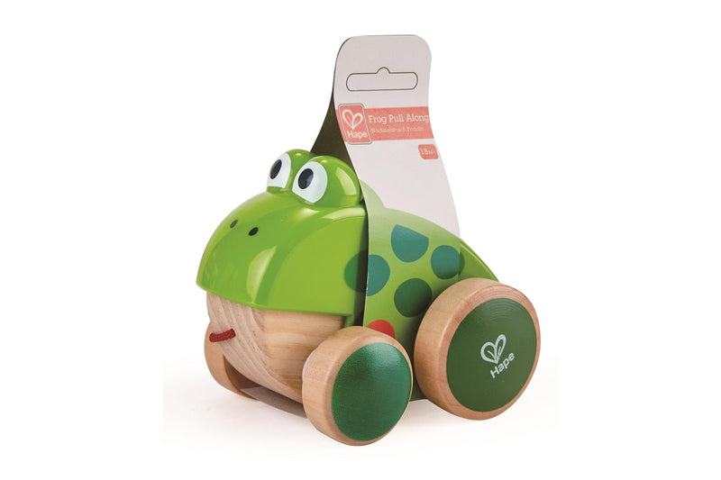 Hape: Frog - Pull Along Toy