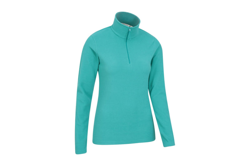 Mountain Warehouse Womens/Ladies Camber II Fleece Top (Teal) (M)