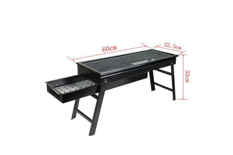 Foldable Portable BBQ Charcoal Grill Barbecue Hibachi Picnic Hiking Party Festival Camping