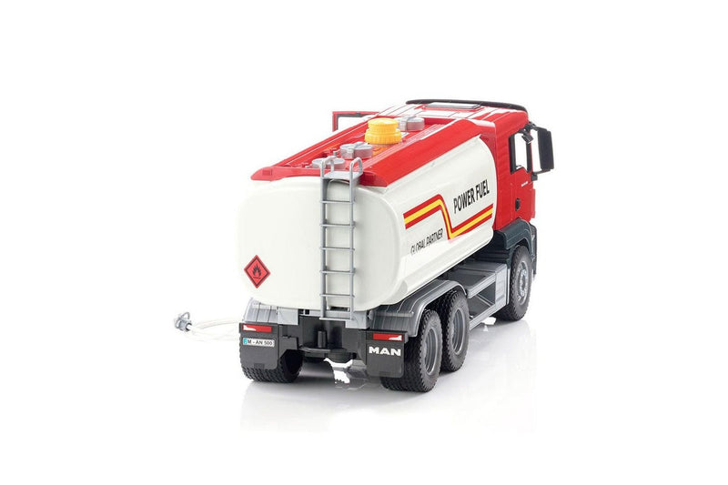 Bruder 50cm 1:16 MAN TGS Petrol Fuel Tank Truck w Water Pump Kids Toy 4yr+ Red
