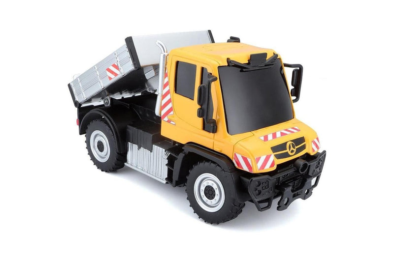 Maisto Tech 19cm RC U430 Truck Vehicle Unimog Remote Control Kids Toy 5+ Yellow