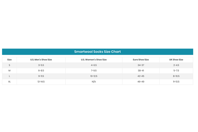 Smartwool Mens PHD Ski Socks Wool Blend - Black - XL