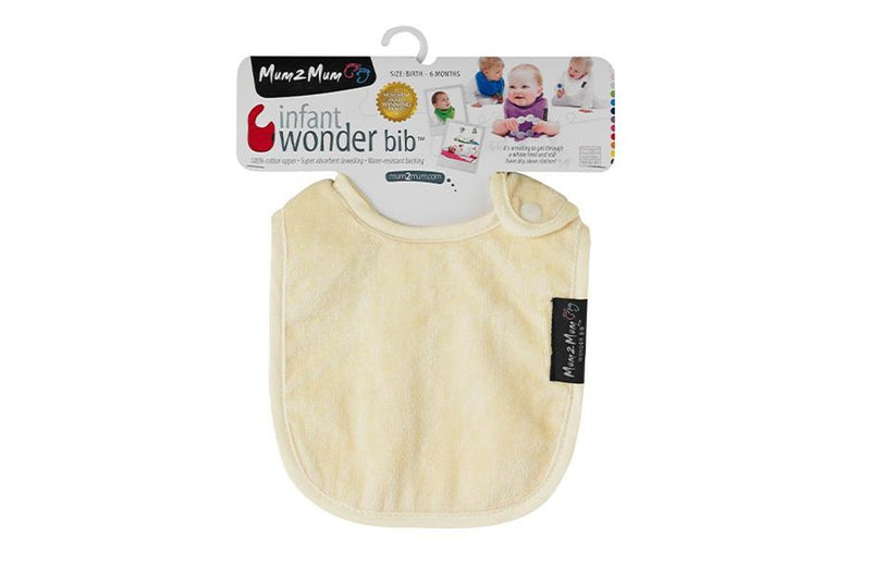 Mum 2 Mum: Infant Wonder Bib - Lemon
