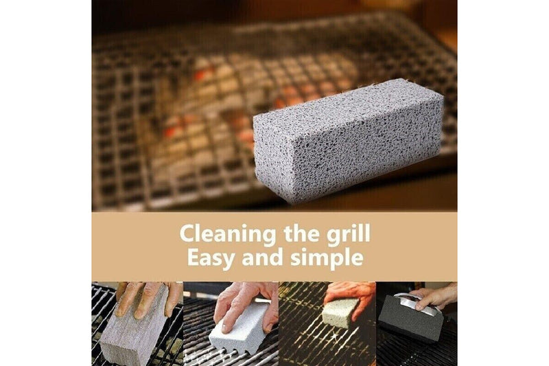 Effortlessly Clean Your BBQ Grill with this BBQ Grill Cleaning Brush Brick