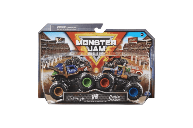 2PK Spin Master Monster Jam 1:64 Diecast Trucks Vehicle Kids Toy Assorted 3+