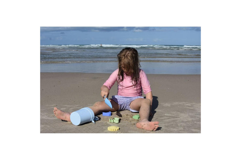 6pc Koala Dream Silicone Baby Toddler Beach Sand Toy Set Blue Sundae 10m+