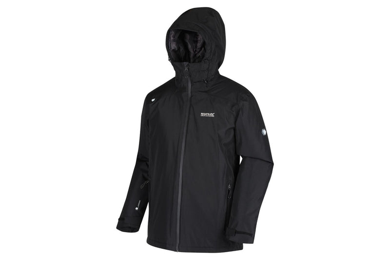 Regatta Mens Thornridge II Insulated Jacket (Black) (3XL)