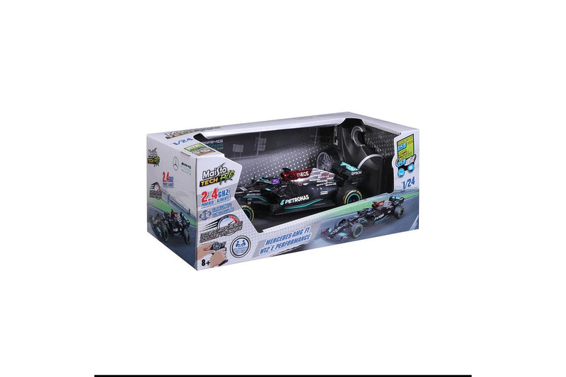 Maisto 1:24 2021 Mercedes AMG F1 W12 2.4Ghz Remote Control RC Car Toy 8y+
