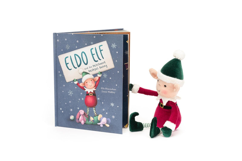 Jellycat: Eldo Elf and the Patchwork Bashful Bunny Book