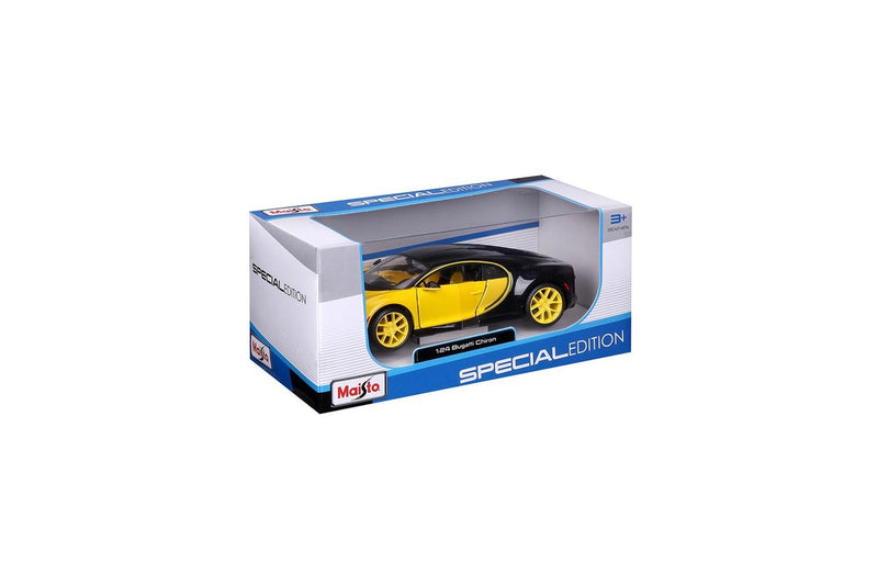 Maisto 1:24 Scale 2017 Bugatti Chiron Coupe Model Car Kids Childrens Toy 3y+