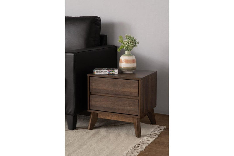 Hirado Bedside Table Cocoa Bedside Tables