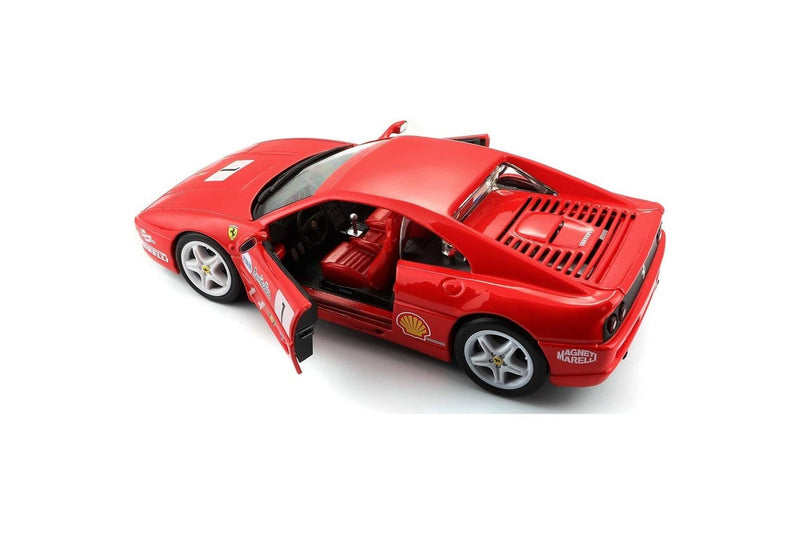 Bburago 1:24 Ferrari F355 Challenge Diecast Display Model Sports Racing Car 3+