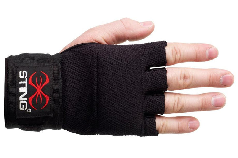 Sting Elasticated Quick Wraps - Black - M