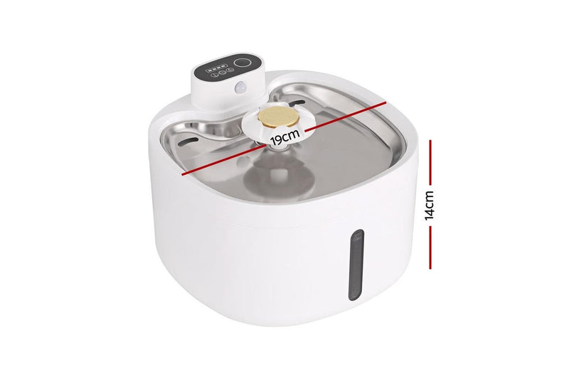 i.Pet Pet Water Fountain Feeder Dispenser Filter Dog Cat Drinking Automatic 2.6L