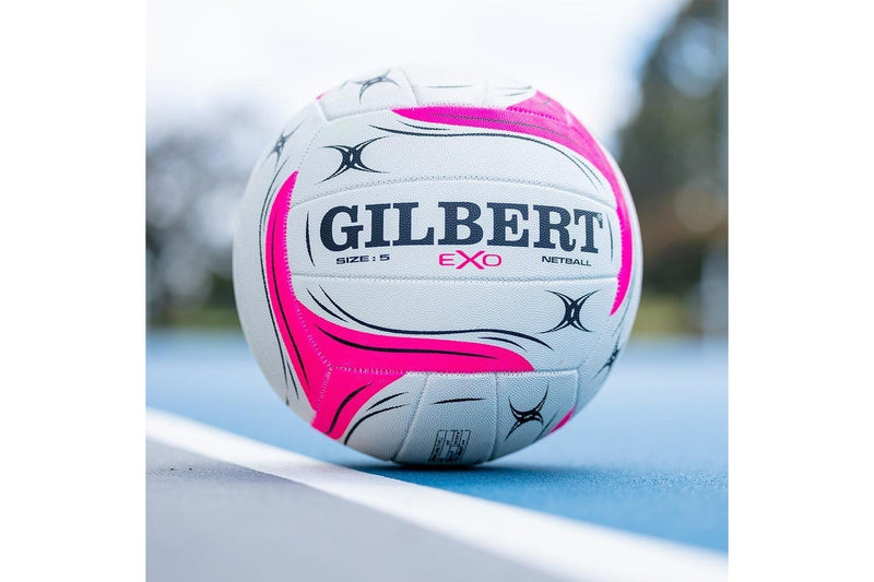 Gilbert Exo Trainer Netball - White - Size 4