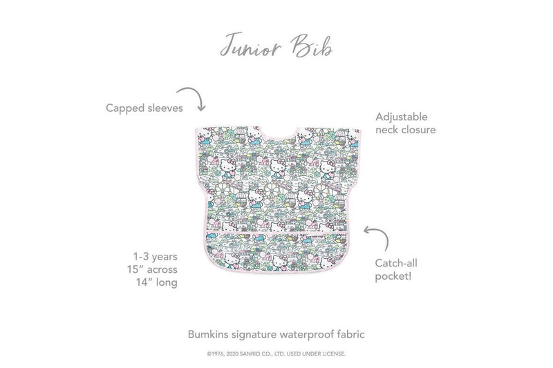Bumkins: Waterproof Junior Bib - Sanrio Hello Kitty