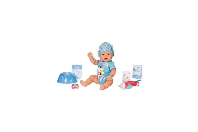 Baby Born Magic Boy Lifelike Soft Touch Kids Childrens Toy 43cm - Open Box 3+