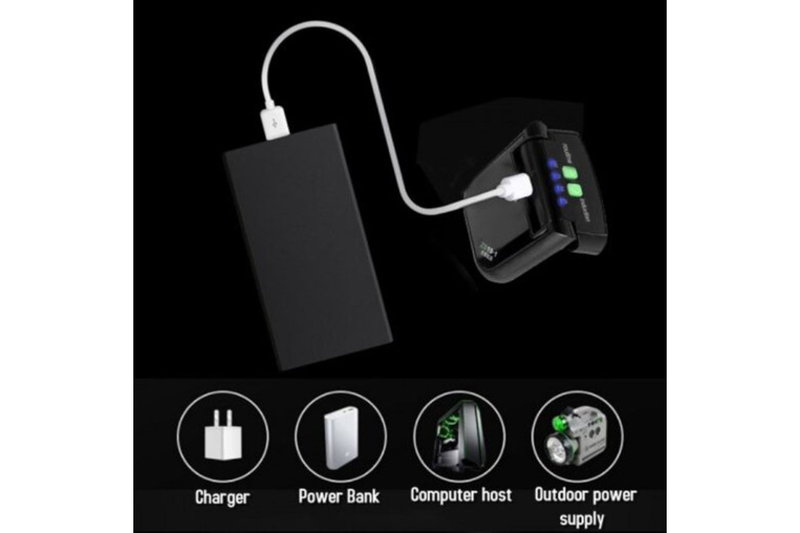Usb Charging Induction Cap Light Waterproof Headlight Night Bule Head Torches