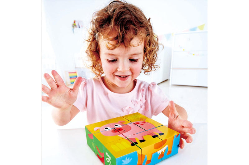 Hape: Farm Animals Block Puzzle